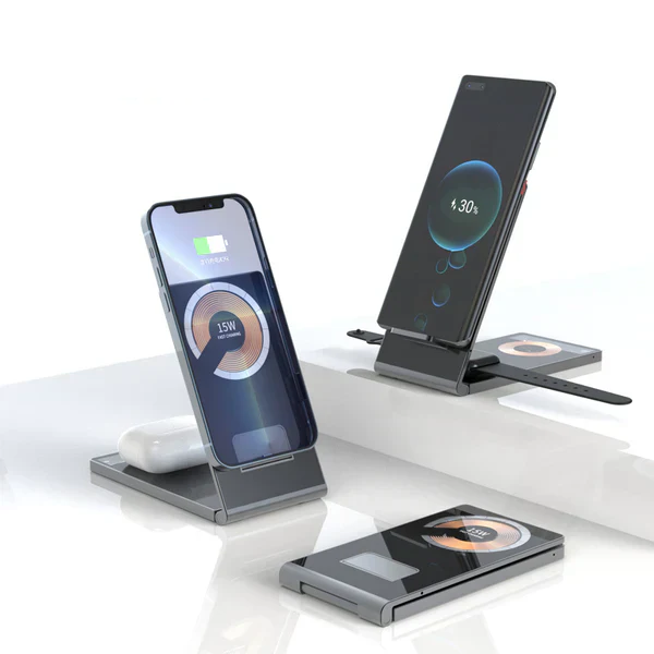 4 in 1 MagSafe Foldable Magnetic Wireless Charger