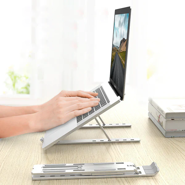 Portable Folding Lifting Cooling Aluminum Alloy Laptop Holder-N3