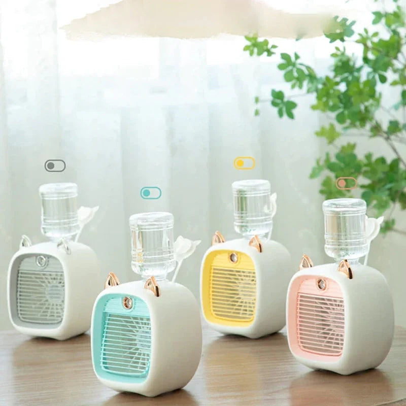 Little Fox Humidifying Spray Cooling Fan