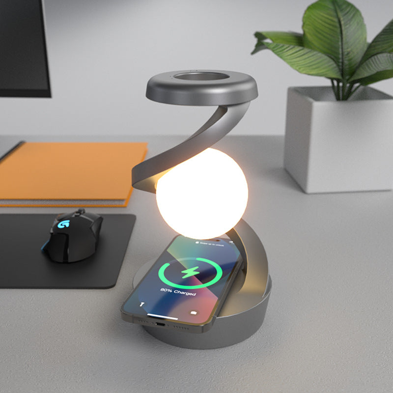 Rotating Floating Table Lamp RGB