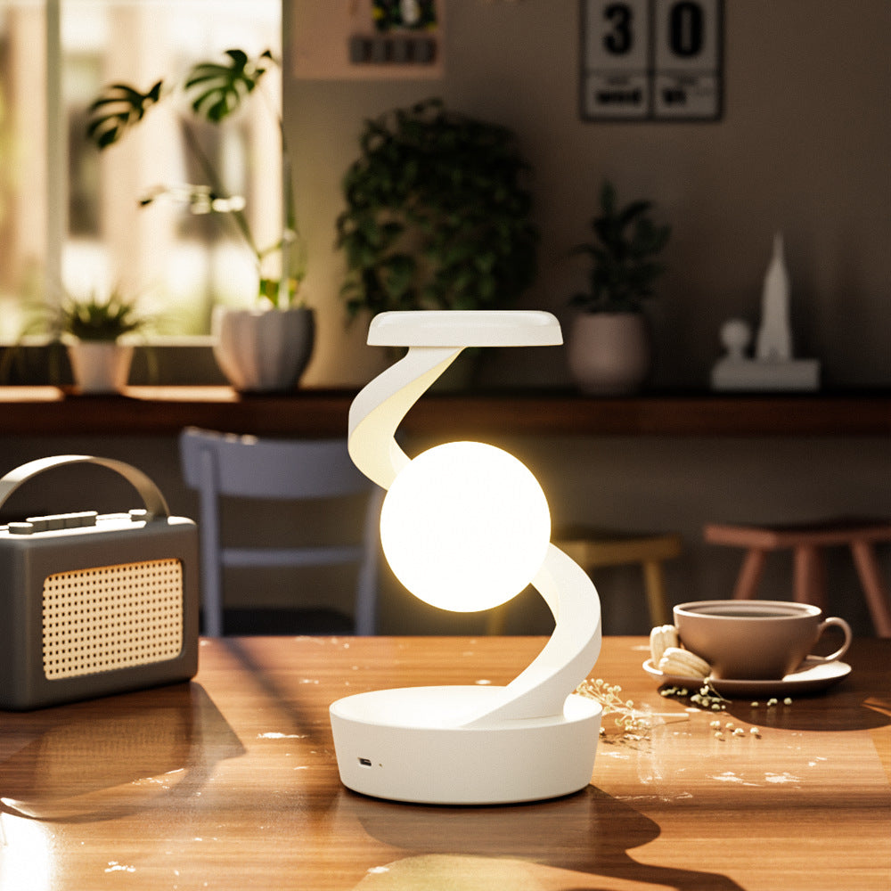 Rotating Floating Table Lamp RGB