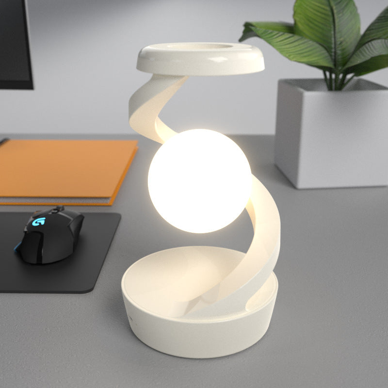 Rotating Floating Table Lamp RGB
